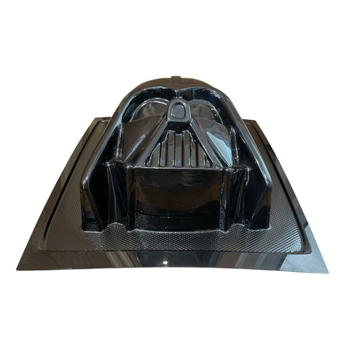 61 - A large original 1980's Star Wars toy store advertising 'Darth Vader' vac-form plastic head / mask /... 