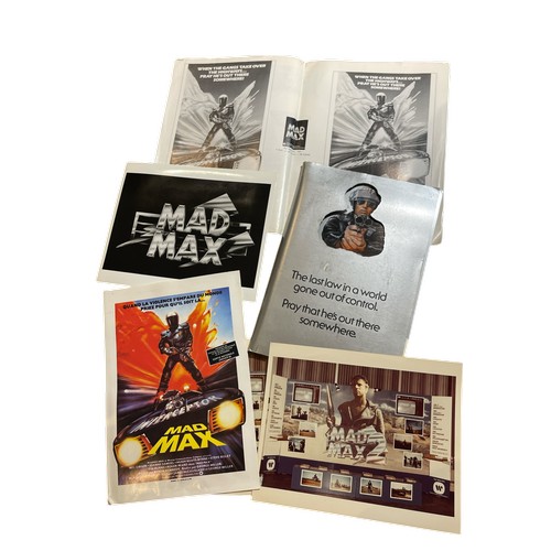 91 - A quantity of Warner Bros. 'Mad Max' (1979) & 'Mad Max 2' (1981) starring Mel Gibson original pr... 