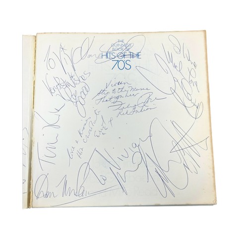 99 - A signed Freddie Mercury / Elton John / Billy Connolly Errol Brown / Village People  (plus other aut... 