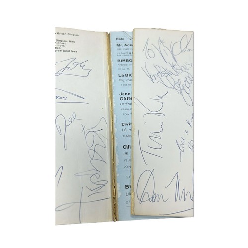 99 - A signed Freddie Mercury / Elton John / Billy Connolly Errol Brown / Village People  (plus other aut... 