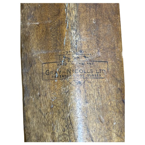 81 - A Reginald 'Wally' Hammond autograph series cricket bat by Graham Nicholls Ltd, Robertsbridge Sussex... 