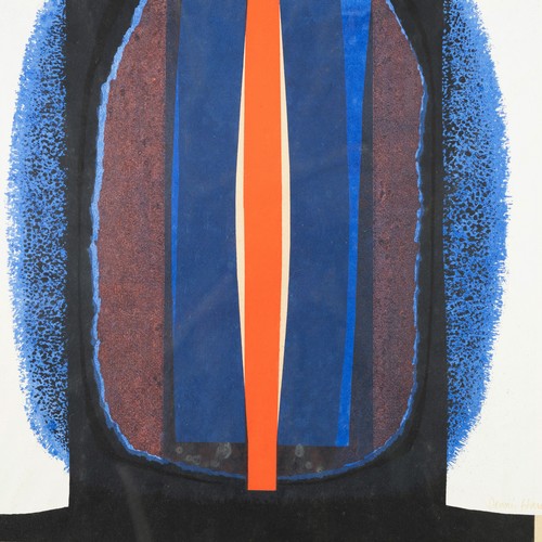 201 - Dennis Hawkins (British 1925-2001), 'Thgil I', 1968, limited edition silkscreen on paper, signed in ... 