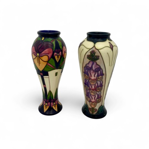 48 - A Moorcroft pottery 'Trilogy' pattern vase designed by Rachel Bishop in 2006, with impressed and pai... 