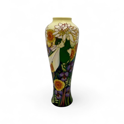 26 - A Large baluster Moorcroft 'Cottingley' pattern limited edition vase designed by Emma Bossons and is... 