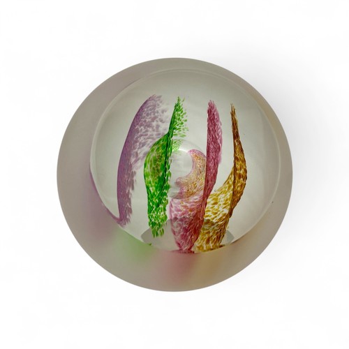 88 - Four Caithness limited edition paperweights, the group includes ‘Vortex’ no. 863/1000, ‘Chamelion’ n... 