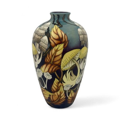 29 - A large Moorcroft 'Lionshield (Toadstools)' pattern vase by Vicky Lovatt in 2011, limited edition nu... 