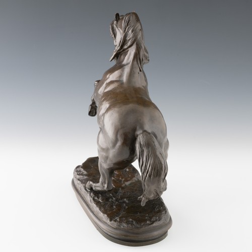 173 - Antoine-Louis Barye (French, 1795-1875), ‘Cheval Turc No.2, Antérieur Gauche Levé, Terasse Ovale’ (T... 