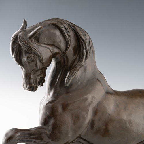 173 - Antoine-Louis Barye (French, 1795-1875), ‘Cheval Turc No.2, Antérieur Gauche Levé, Terasse Ovale’ (T... 