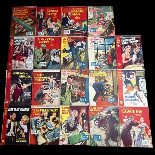 A great lot of vintage UK British thriller comics including Sexton ...