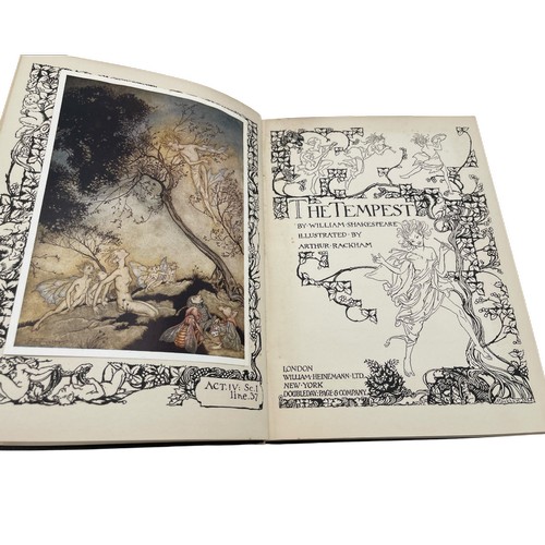 'The Tempest', by William Shakespeare and illustrated by Arthur Rackham ...