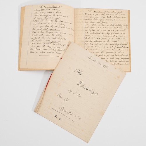 A group of unique and entirely charming Victorian handwritten ...