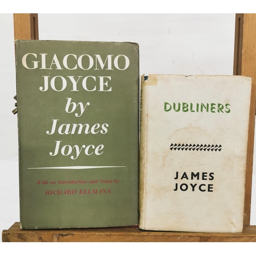 657 - James Joyce.    Giacomo Joyce.  1969.  and James Joyce.  Dubliners.  2 early editions in dust jacket... 