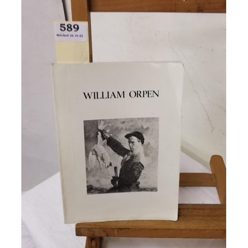 589 - William Orpen, Centenary Exhibition, Dublin Nov/Dec 1978. Illustrated