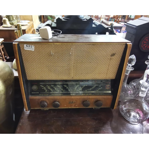 631 - Old Electric Transistor Radio  Pilot 65