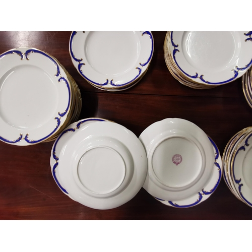 345 - Collection of Higgenbothom (Dublin) Dinner Ware including xx dinner plates and xx Soup Plates (40 in... 