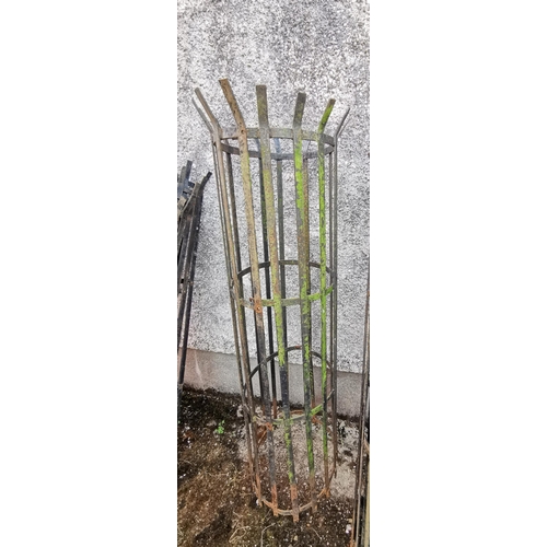 372 - 2 Pairs of Tree Guards (for 2 trees), each 170cmH x 51cm dia