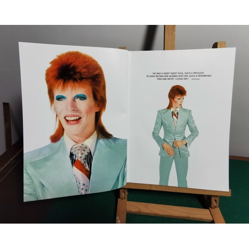 576 - THE RISE OF DAVID BOWIE, by Mick Rock, pub'd Taschen, signed by the author (holograph front cover), ... 