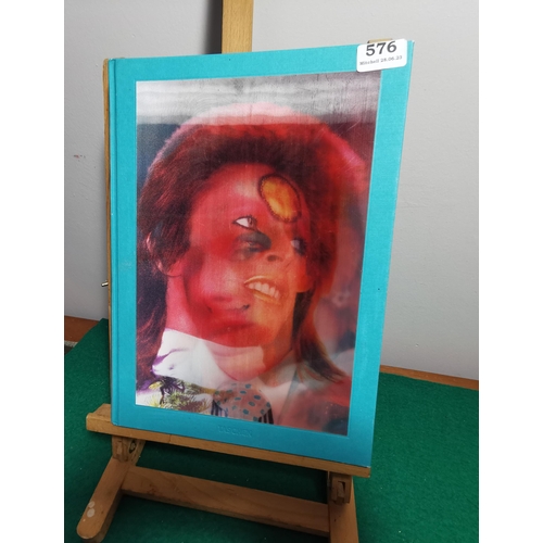 576 - THE RISE OF DAVID BOWIE, by Mick Rock, pub'd Taschen, signed by the author (holograph front cover), ... 