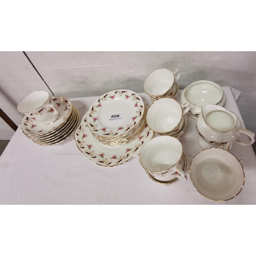 506 - 27 Piece Crown Staffordshire 