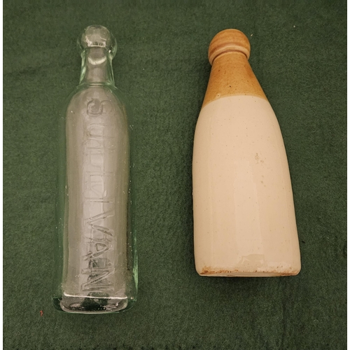 316 - Stoneware Ginger-Beer Bottle stamped 