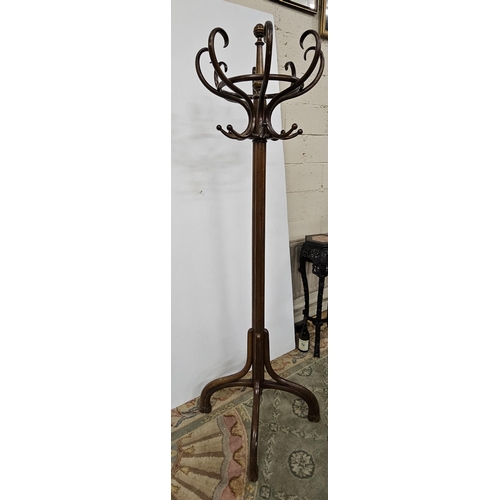 241 - Bentwood Coat and Hat Stand, 2m high