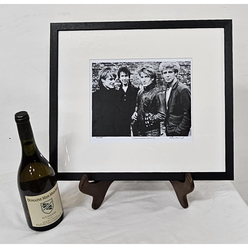 475 - Limited Edition Photographic Print by Colm Henry - U2, friends in Kilmainham 1981, (44/1100), 45cm x... 