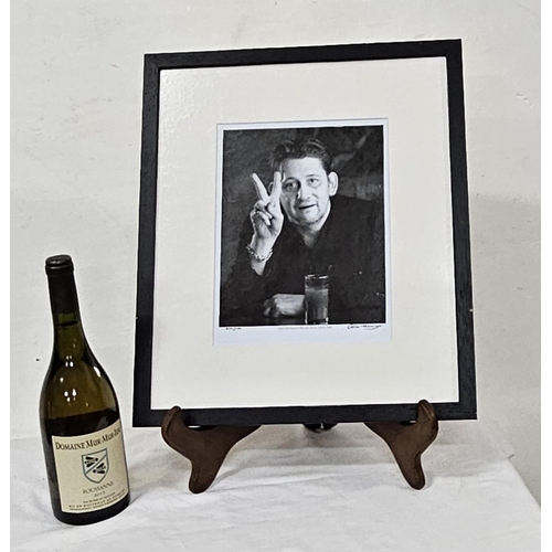 476 - Limited Edition Photographic Print by Colm Henry, SHANE MacGOWAN, Dublin 2000 (244/1100), 45cm x 39c... 