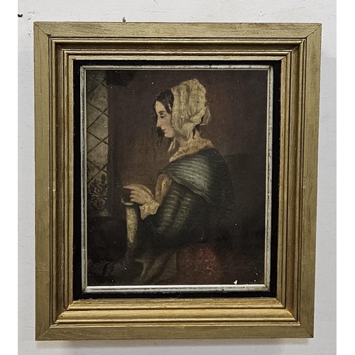 52 - 19thC Oil on Canvas, Portrait, 