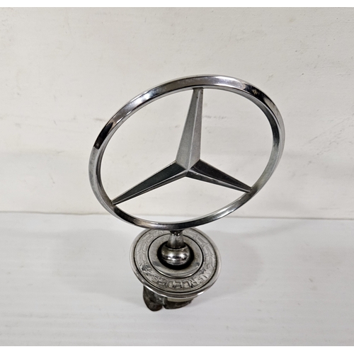 28 - Authentic Mercedes Car Bonnet Mascot (adjustable), 12.5cmH