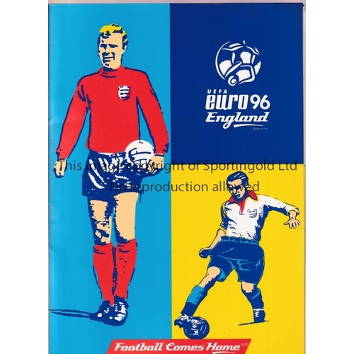 640 - EURO 96       Official F.A. Euro 96 Press folder including Football Comes Home Information brochure,... 