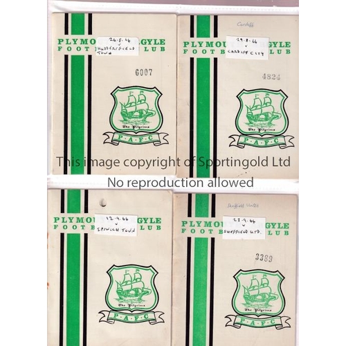 935 - PLYMOUTH ARGYLE       Ninety eight home programmes: 26 X 1964/5 including 21 League, Ipswich has a p... 