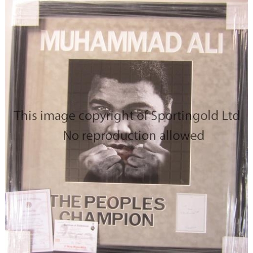 280 - MUHAMMAD ALI / PADDY MONAGHAN COLLECTION      A 35