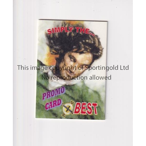 663 - GEORGE BEST LIMITED EDITION PROMO CARD     One of 12 issued by Jim Hossack 2003.     Mint