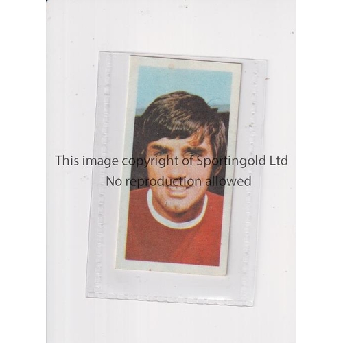 669 - GEORGE BEST TRADE CARD    Barratt V& Co. Ltd. Goldflake Famous Sportsmen No. 38.     Good