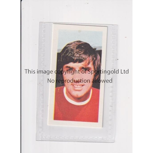 670 - GEORGE BEST TRADE CARD     Barratt V& Co. Ltd. Soccer Stars No. 42.     Mint