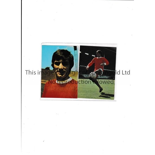 1024 - GEORGE BEST GERMAN STICKERS      Two Poly Bild stickers No. 21 and 22.   Very good