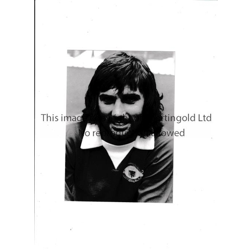 1030 - GEORGE BEST PRESS PHOTOGRAPH        B/W 7