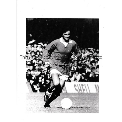 1034 - GEORGE BEST PRESS PHOTOGRAPH        B/W 9