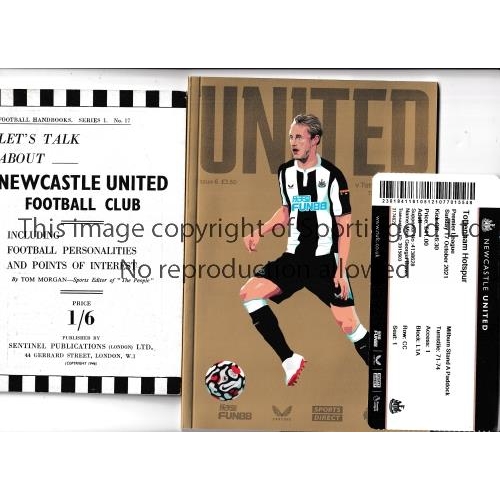 200 - NEWCASTLE UNITED       Lets Talk About Newcastle United Football Club. Series 1 no 17 from the 1940'... 