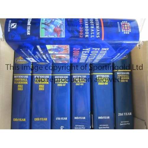 232 - HARDBACK ROTHMANS FOOTBALL ANNUALS     Seven annuals, 1982/3 X 2, 1986/7, 1987/8, 1988/9, 1990/1 and... 