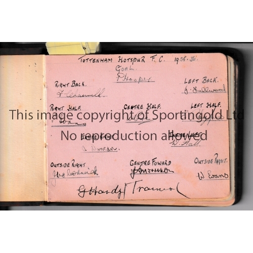 93 - 1930'S FOOTBALL AUTOGRAPHS         Excellent autograph book with over 280 signatures from season 193... 