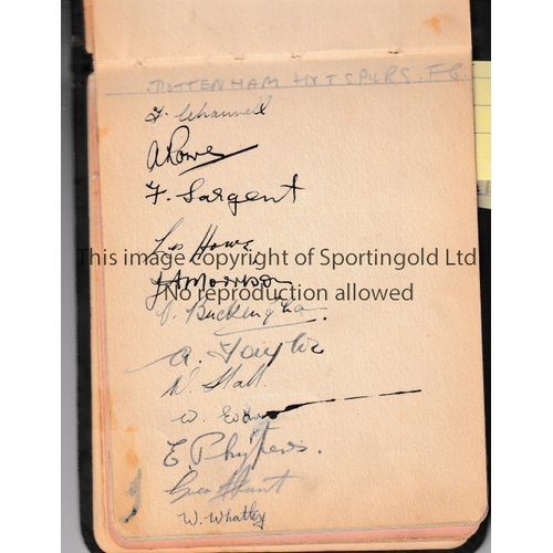 93 - 1930'S FOOTBALL AUTOGRAPHS         Excellent autograph book with over 280 signatures from season 193... 