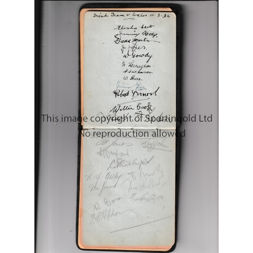 93 - 1930'S FOOTBALL AUTOGRAPHS         Excellent autograph book with over 280 signatures from season 193... 