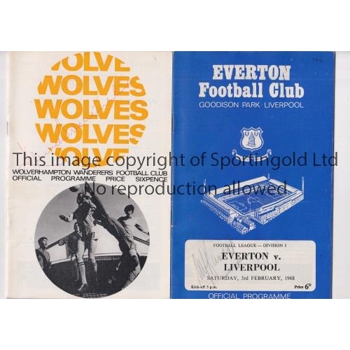 61 - ALF RAMSEY / KEN WOLSTENHOLME / AUTOGRAPHS     Two programmes individually signed on the front cover... 