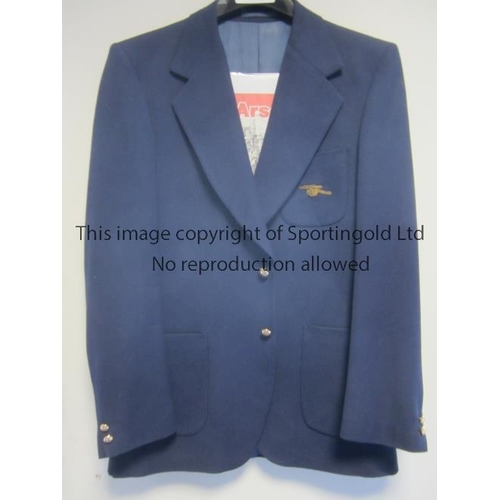 711 - ARSENAL / 1978 FA CUP FINAL       A Jackson The Tailor Dark Blue blazer with gold buttons and the Ar... 