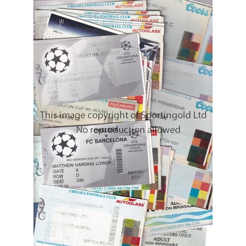 1491 - CHELSEA     Over 100 home and away tickets from 1990 - 2009 including League, Cup, European and Fina... 