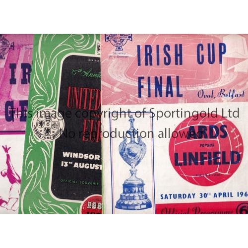 northern-ireland-nine-big-match-programmes-irish-cup-finals-1960-ards