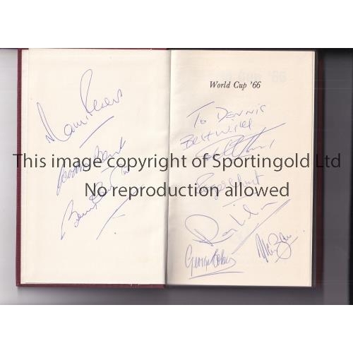 858 - WORLD CUP 66     Hardback book World Cup '66 by Hugh McIlvanney, Sportsmans Book Club edition (no co... 