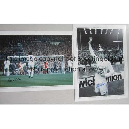 365 - ALLAN CLARKE AUTOGRAPHS      Colour 16 x 12 photo edition of the Leeds United striker scoring the wi... 