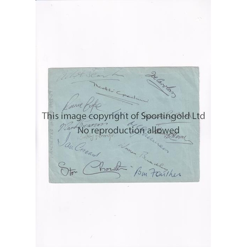 432 - MANCHESTER UNITED 1958-9 / AUTOGRAPHS     Large album page signed by 13 players including Cope, Pear... 